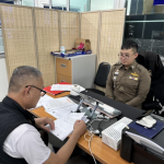 สภ.แหลมฉบัง ดำเนินการควบคุม กำกับดูแล และเร่งรัดการสอบสวนสำนวนคดีอาญา คดีจราจร